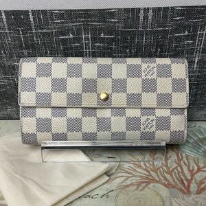 Louis Vuitton Damier Azur Sarah Wallet